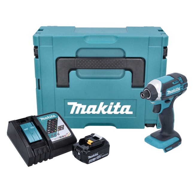 Makita DTD 152 RM1J 18 V Li-Ion Akku Schlagschrauber im Makpac mit 1x 4,0 Ah Akku und 1x Schnell Ladegerät - Toolbrothers