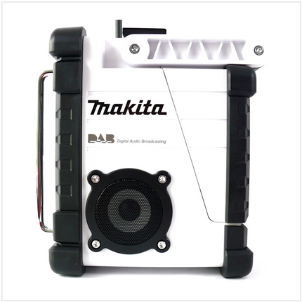 Makita DMR 104 RA1 W Akku Baustellen Radio 7,2 - 18 V weiß + 1x Akku 2,0 Ah + Ladegerät - Toolbrothers