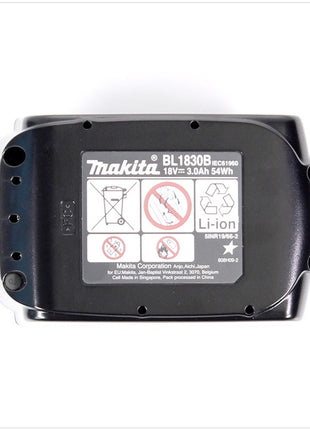 Batería Makita BL 1830 B 18 V 3,0 Ah / 3000 mAh Li-Ion con pantalla LED (197599-5)