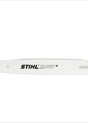 STIHL Führungsschiene Rollomatic E Mini 35cm 1,1mm 3/8" 7 Zähne  (3005 000 3909) + 2x STIHL Oilomatic Sägekette Picco Micro Mini 3 (PMM3) Halbmeißel 3/8"P  1,1mm 35 cm ( 3610 000 0050 ) - Toolbrothers