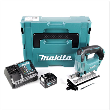 Makita JV 101 DSM1J Akku Pendelhub Stichsäge 10,8V im Makpac + 1x 4,0Ah Akku + Ladegerät - Toolbrothers