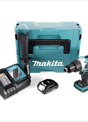 Makita DDF 458 RA1J Akku Bohrschrauber 18 V 91 Nm + 1x Akku 2,0 Ah + Ladegerät + Makpac - Toolbrothers