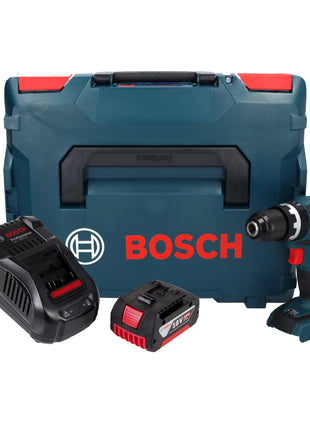 Bosch GSB 18 V-60 C Professional Akku Schlagbohrschrauber 18 V 60 Nm Brushless + 1x Akku 6,0 Ah + Ladegerät + L-Boxx - Toolbrothers