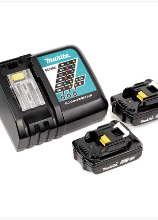 Makita Power Source Kit 18 V mit 2x BL 1820 B Akku 2,0 Ah + DC 18 RC Ladegerät - Toolbrothers