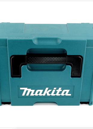 Makita DTW 251 A1J Akku Schlagschrauber 18 V  230 Nm 1/2" + 1x Akku 2,0 Ah + 9 tlg. Steckschlüsselsatz + Makpac - ohne Ladegerät - Toolbrothers