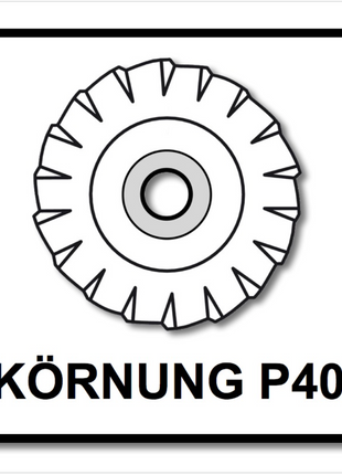 10x Bosch SIA 2824 Stingray Fächerscheibe 125 mm P40 für Stahl und Inox - Toolbrothers