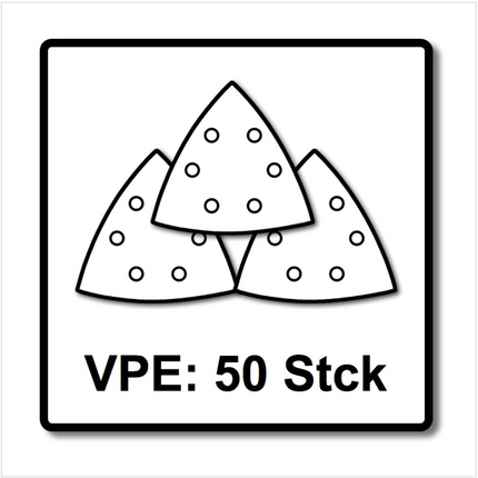 Festool Granat Net STF DELTA P80 NET/50 Abrasif maillé (203320)