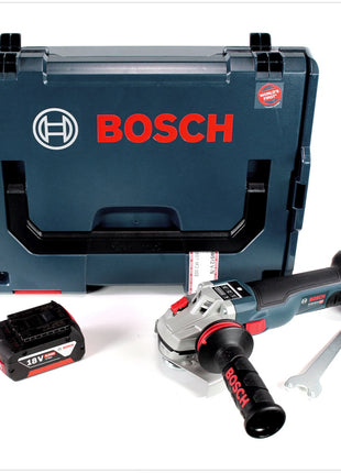 Bosch GWS 18 V-125 SC Professional Akku Winkelschleifer 125mm brushless in L-Boxx mit 1x GBA 6,0 Ah Akku - Toolbrothers