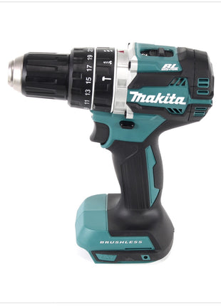 Makita DHP 484 RM1J 18V Brushless Li-Ion Akku Schlagbohrschrauber im Makpac inkl. 1x BL 1840 B 4,0 Ah Akku und DC18RC Ladegerät - Toolbrothers