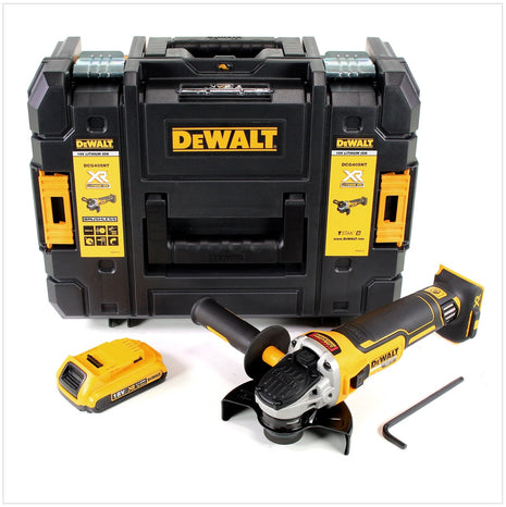 DeWalt DCG 405 NT Akku Winkelschleifer 18V 125mm Brushless + 1x Akku 2,0Ah - ohne Ladegerät - Toolbrothers