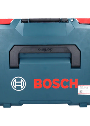 Bosch GWS 12V-76 Professional Akku Winkelschleifer 12 V 76 mm Brushless + 2x Akku 3,0 Ah + Ladegerät + L-Boxx - Toolbrothers