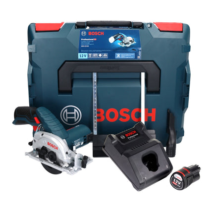 Bosch GKS 12V-26 Professional Akku Handkreissäge 12 V 85 mm + 1x Akku 3,0 Ah + Ladegerät + L-Boxx - Toolbrothers