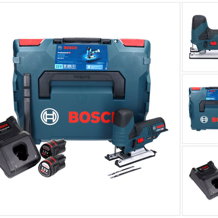 Wyrzynarka akumulatorowa Bosch GST 12V-70 Professional 12 V + 2x akumulator 3,0 Ah + ładowarka + L-Boxx