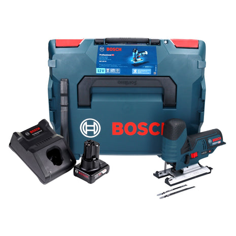 Bosch GST 12V-70 Professional Akku Stichsäge 12 V + 1x Akku 6,0 Ah + Ladegerät + L-Boxx - Toolbrothers