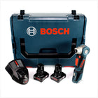 Bosch GWI 12V-5 Professional Akku Winkelschrauber in L-Boxx mit 2x GBA 6,0 Ah Akku und GAL 1230 CV Ladegerät - Toolbrothers