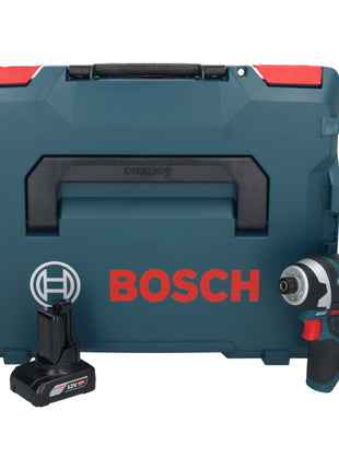 Bosch GDR 12V-105 Professional Akku Drehschlagschrauber 12 V 105 Nm 1/4" + 1x Akku 6,0 Ah + L-Boxx - ohne Ladegerät - Toolbrothers