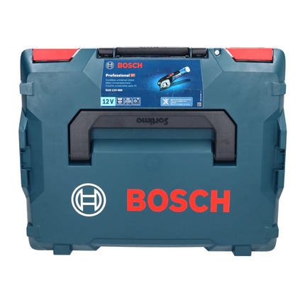 Bosch GUS 12V-300 Professional Akku Universalschere 12 V + 2x Akku 6,0 Ah + Ladegerät + L-Boxx - Toolbrothers