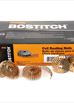 Bostitch CR19GAL Galvanisierte Dachpappnagel 3.05-19 GAL8 7.2M 3/4" / 19 mm glatt - 7200 Stück - Toolbrothers