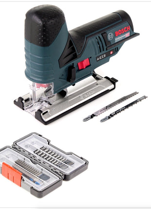 Bosch GST 12V-70 Akku Stichsäge Solo + Einlage + 40 tlg. Tough Box Wood / Metal Stichsägeblätter - Toolbrothers