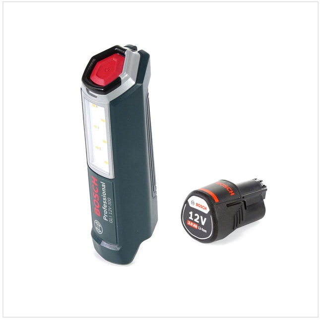 Bosch Professional GLI 12V-300 Akku Lampe + 1x GBA 12 V 3,0 Ah Akku - ohne Ladegerät - Toolbrothers