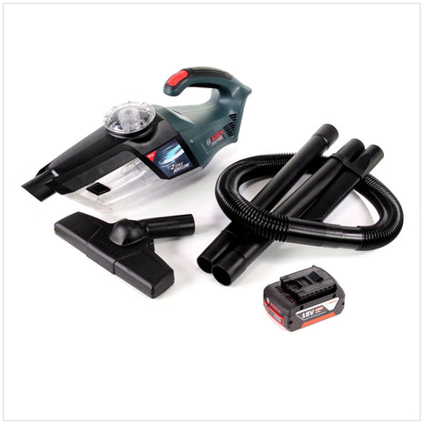 Bosch GAS 18V-1 Professional Li-Ion Akku Staubsauger Hand Sauger + 1x GBA 4,0 Ah Akku, ohne Ladegerät - Toolbrothers