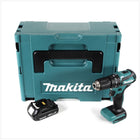 Makita DHP 483 Y1J Perceuse-visseuse à percussion sans fil 18V 40Nm + Makpac + 1x Batterie 1,5 Ah - sans chargeur