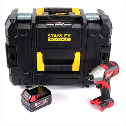 Milwaukee M18 BID 501 18 V Li-Ion Akku Schlagschrauber + 1 x 5 Ah Akku im TStak Koffer - Toolbrothers
