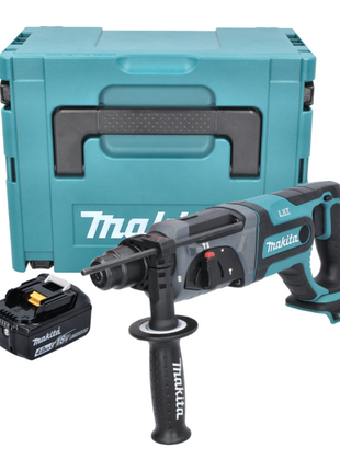 Makita DHR 241 M1J Akku Bohrhammer 18 V 2 0 J SDS plus 1x Akku 4 0 Ah Makpac ohne Ladegeraet 1 - toolbrothers