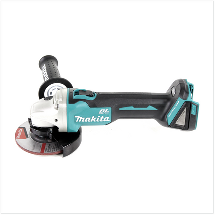 Makita DGA 504 F1J cordless angle grinder 18V 125mm brushless + 1x rechargeable battery 3.0Ah + Makpac - without charger