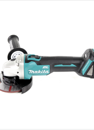 Makita DGA 504 T1J Akku Winkelschleifer 18V 125mm Brushless + 1x Akku 5,0Ah + Makpac - ohne Ladegerät - Toolbrothers