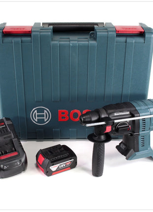 Bosch GBH 18V-20 Professional Akku Bohrhammer mit SDS-plus + 1 x 4 Ah Akku + Ladegerät in Transportbox - Toolbrothers