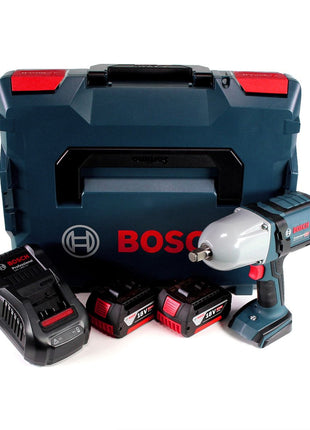 Bosch GDS 18V-LI HT Akku Drehschlagschrauber 18V 650 Nm ( 06019B130A ) mit 2x 5,0 Ah Akku und Lader in L-Boxx - Toolbrothers