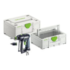 Festool C 18 Basic Taladro atornillador a batería 18 V 45 Nm sin escobillas Solo + Systainer + Systainer ToolBox SYS3 TB M 137