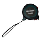 Metabo measuring tape 5.0 m / 16 ft ( 65705000 ) with belt hook and quick-stop function