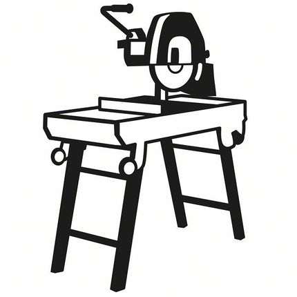 Bosch Expert MultiMaterial Disque à tronçonner diamanté, 400 x 3,3 x 25,40 mm, Diamond Technology pour scies sur table / scies à essence (2608900667)