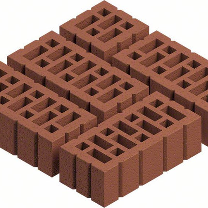 Bosch EXPERT Set Seghe a tazza Construction Material 20 - 76 mm ( 2608900489 ) 15 pz., Carburo - Successore del 2608580870