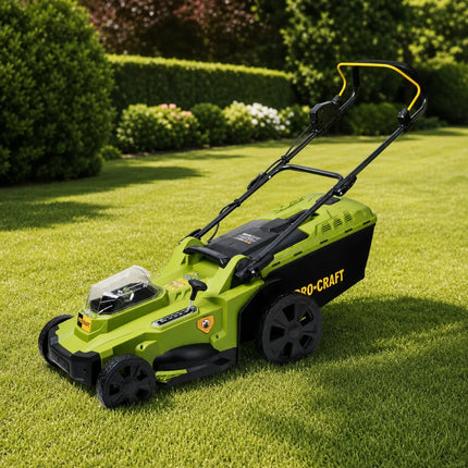 Cortacésped con batería Procraft PLM22bb 40 V (2x 20 V) 430 mm Brushless Solo, sin batería ni cargador