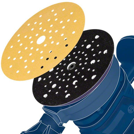 Bosch Expert Placa de soporte multiagujero dura 150 mm (2608900011) para lijadoras excéntricas