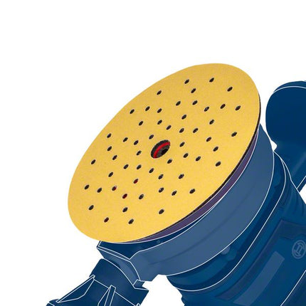 Bosch EXPERT C470 Sandpaper , 100x150mm, 7 holes, G120, for Multi sanders, 10 pcs. (2608901117)