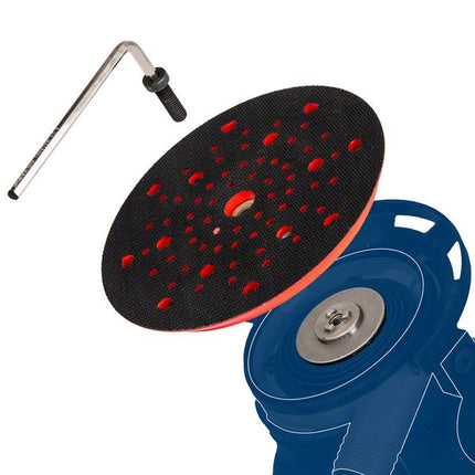 Bosch EXPERT Plateau support universel Multihole 150 mm souple (2608900006) Successeur du 2608601336