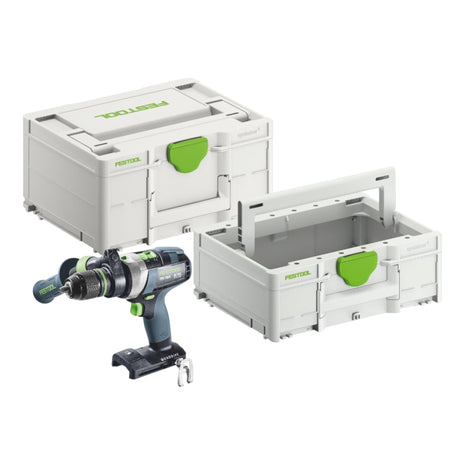 Festool TPC 18/4 I-Basic taladro percutor inalámbrico 18 V 75 Nm (575604) Sin escobillas + Systainer + Systainer ToolBox SYS3 TB M 137